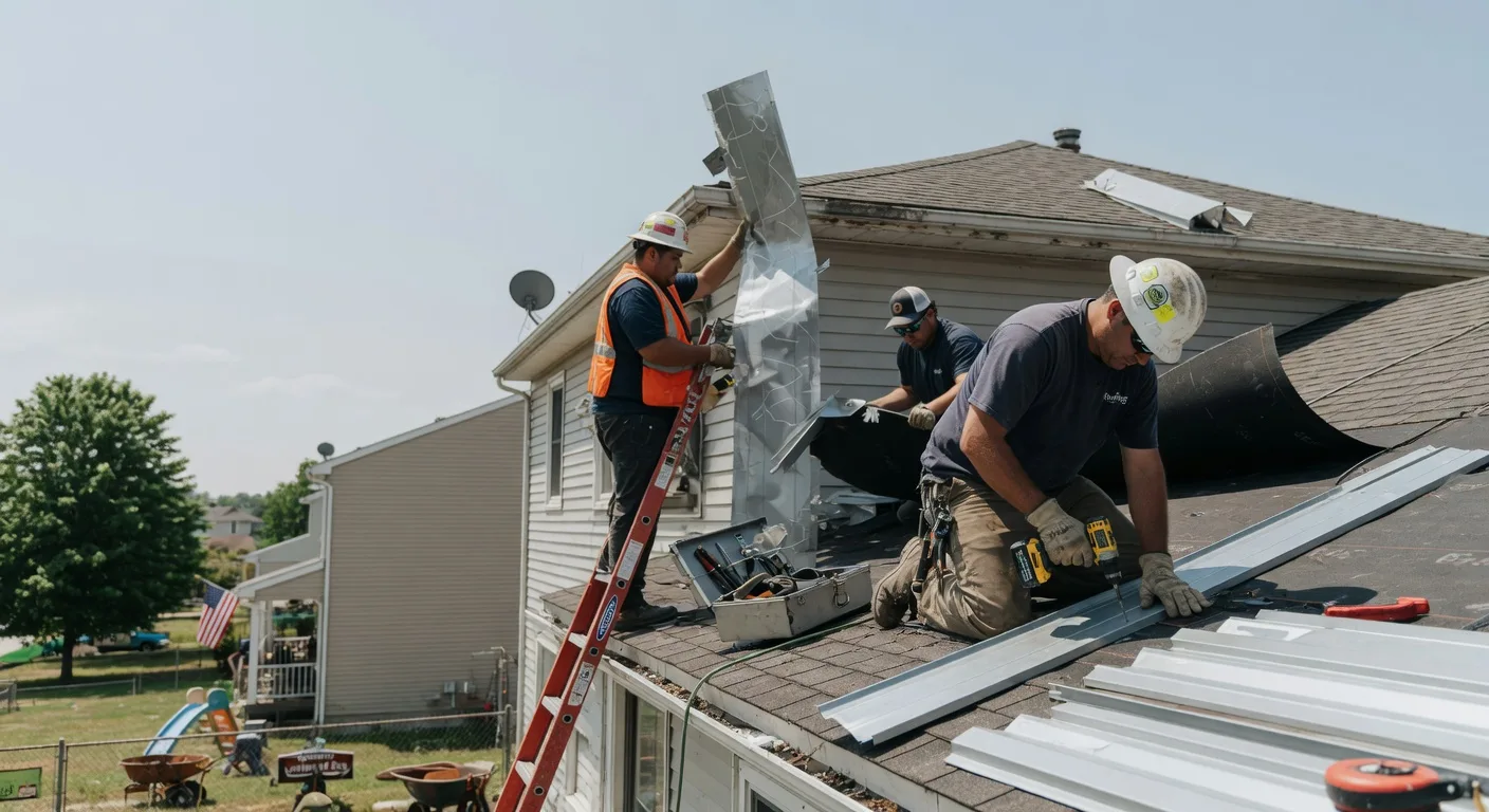 Metal Roof Repair in Louisville, NE
